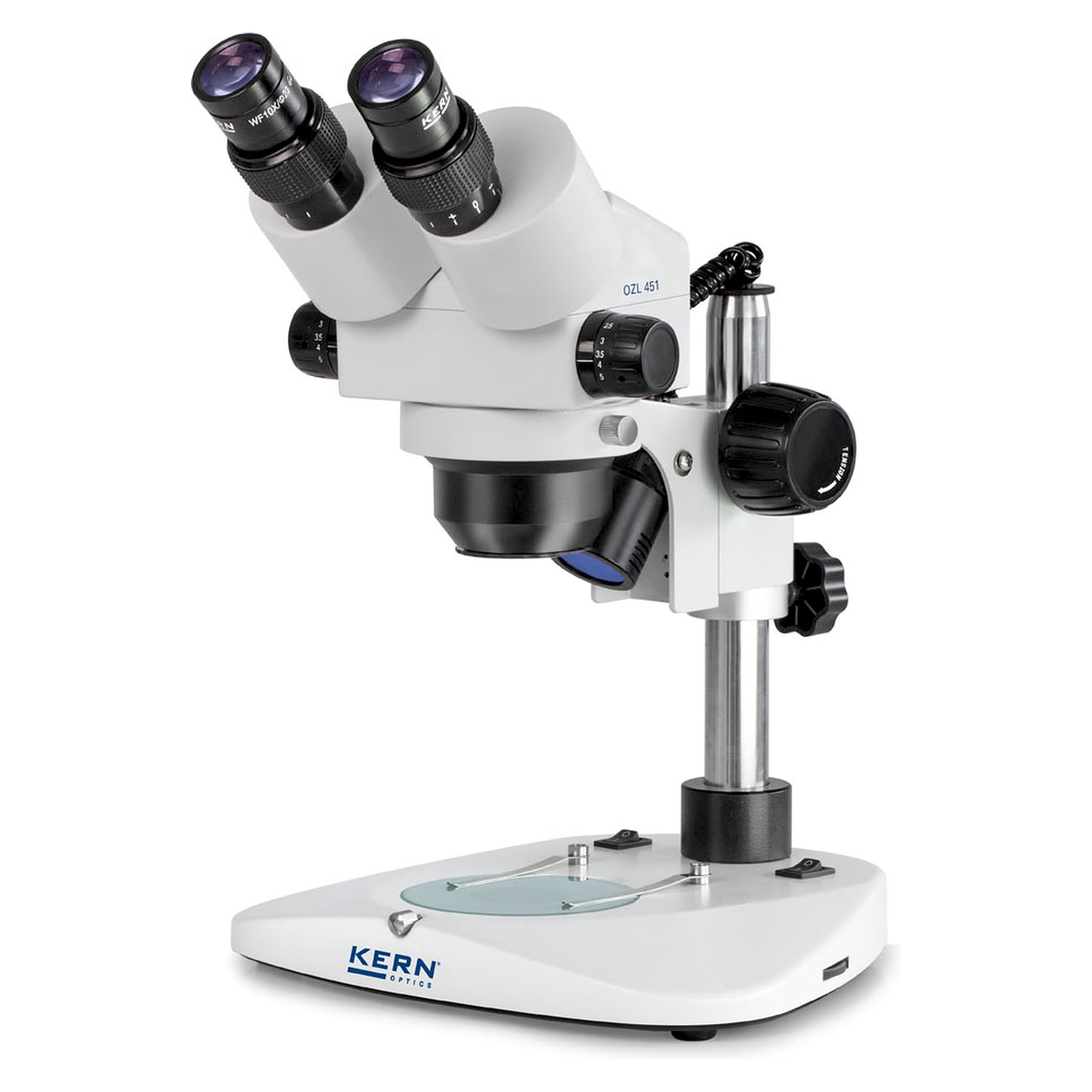 Stéréomicroscope à zoom 75x-5x - KERN OZL 451