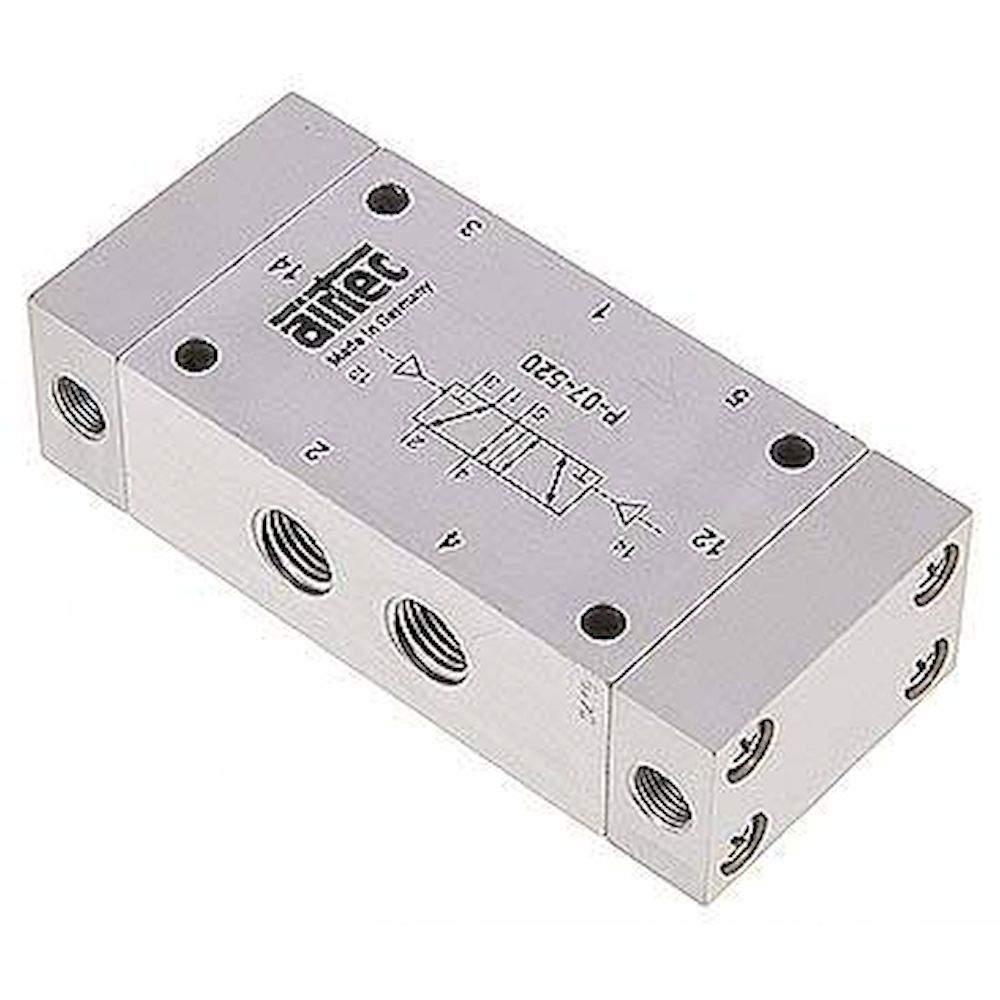 Airtec P 07 520. 5/2-Wege Pneumatikimpulsventil, G 1/4", Standard