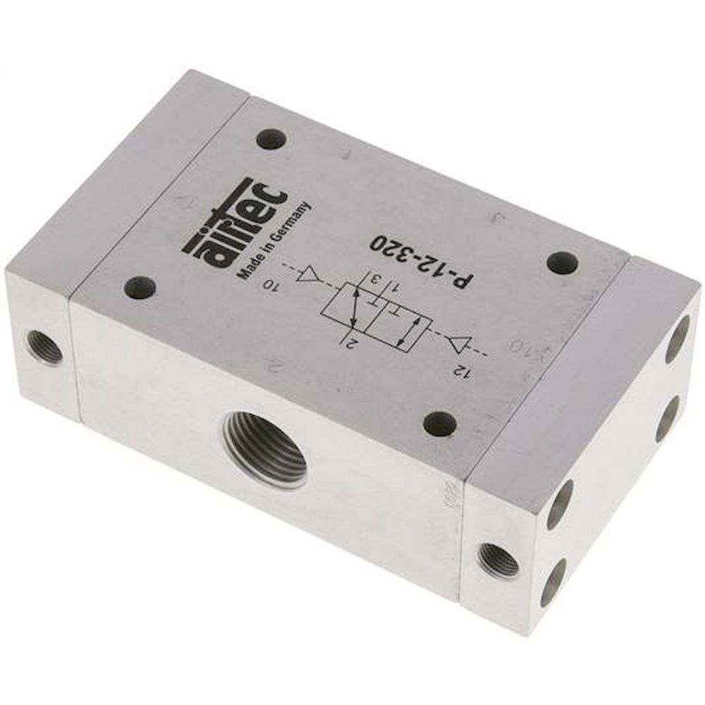 Airtec P 12 320-X. 3/2-Wege Pneumatikimpulsventil, G 1/2", ATEX-Zulassung