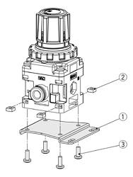 SMC P601010-13-4. Digitaler Druckschalter-Se