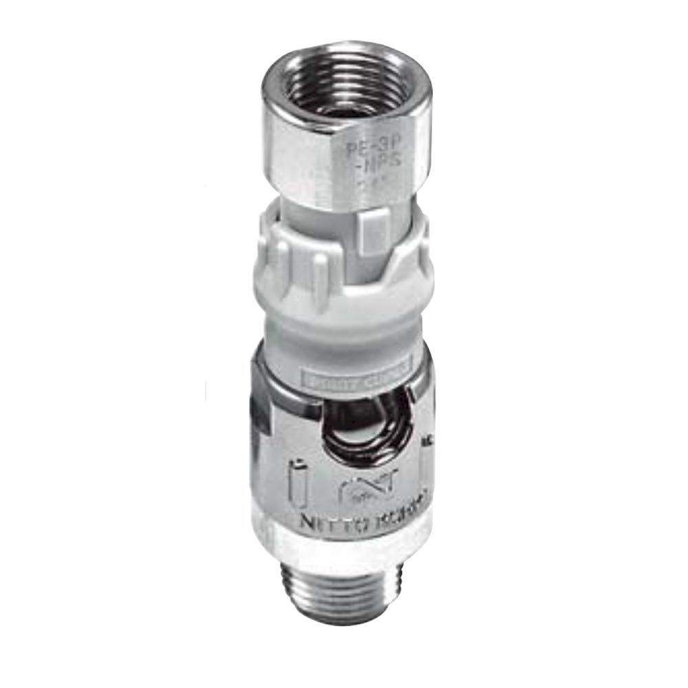 Nitto Kohki Paint Cupla. Quick Connect Coupling PE-3S-G, AL, PFA