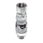 Nitto Kohki Paint Cupla. Schnellkupplung PE-3S-G, AL, PFA