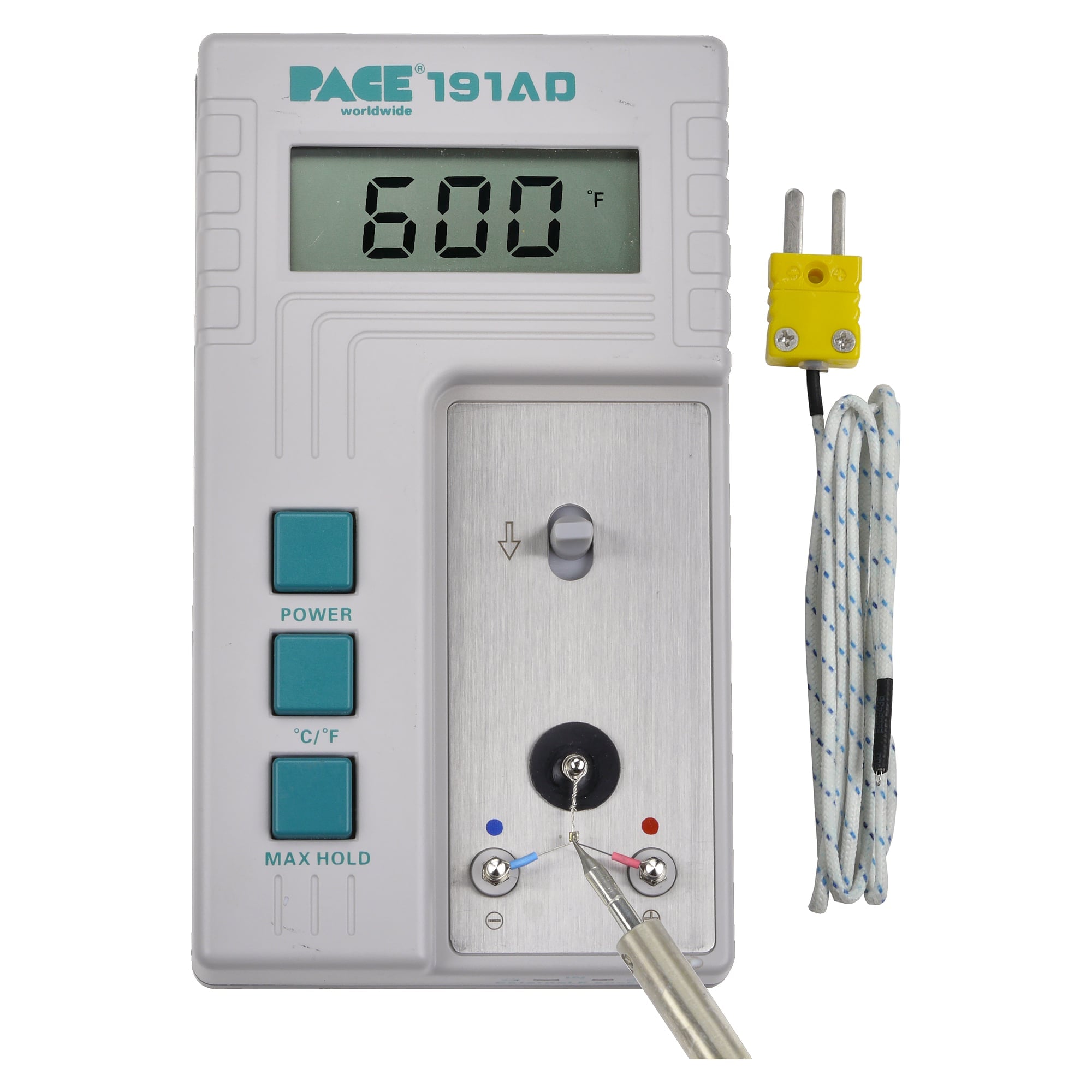 Tip Temperature Monitor 1 to 600 °C with K-Type Probe - PACE 8001-0087