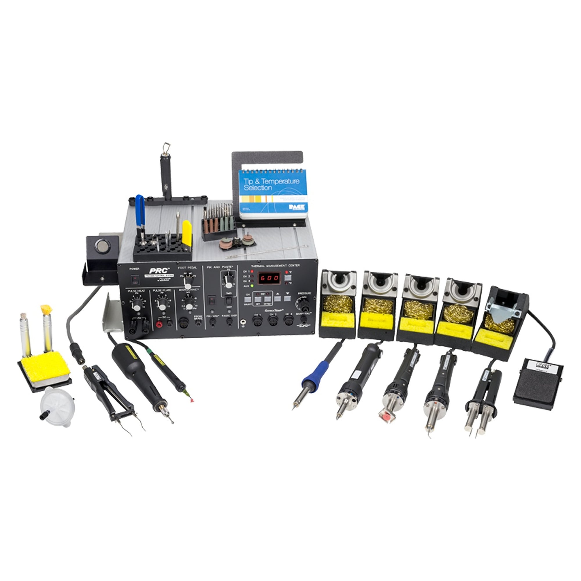 PRC 2000 Repair Station, 115 V, 3 SensaTemp Channels, 9 Handpieces - PACE 8007-0132