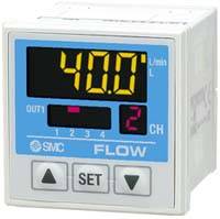SMC PF2D300-A. PF2D3, Digital Flow Switch for Pure Water & Chemicals