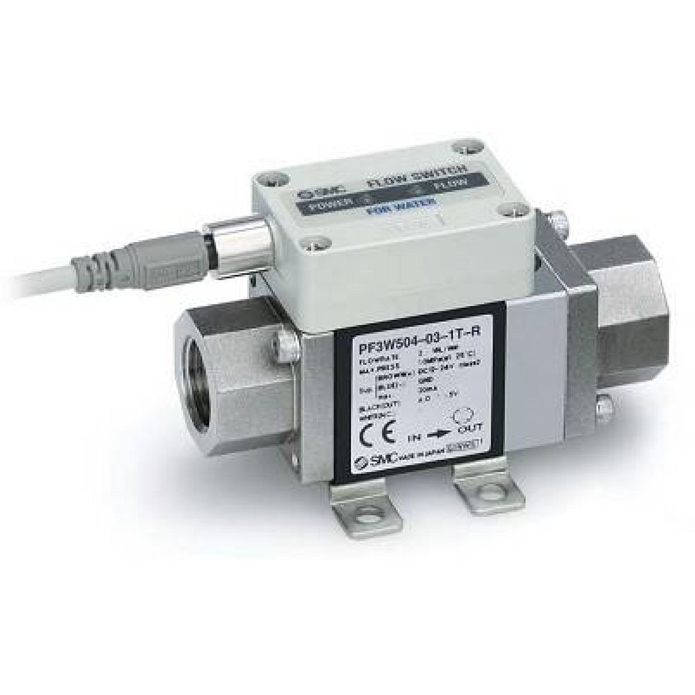 SMC PF3W540-F04-1-R. PF3W5, Digitaler Durchflusssensor für Wasser, Getrennte Sensoreinheit