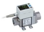 SMC PF3W704-N03-BT-M. PF3W7, Digital Flow Switch for Water, 3-Colour Display, Integrated display