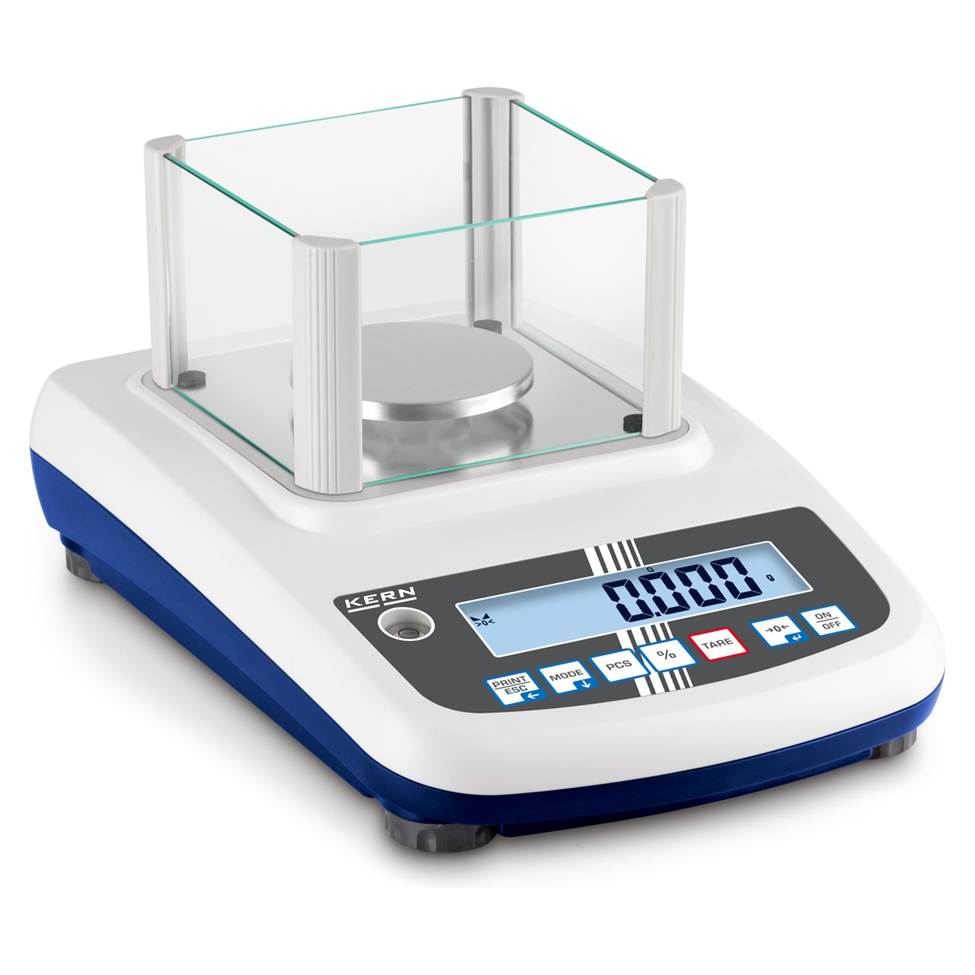 Kompakt-Laborwaage 300 g Ablesbarkeit 0,001 g - KERN PFB 300-3