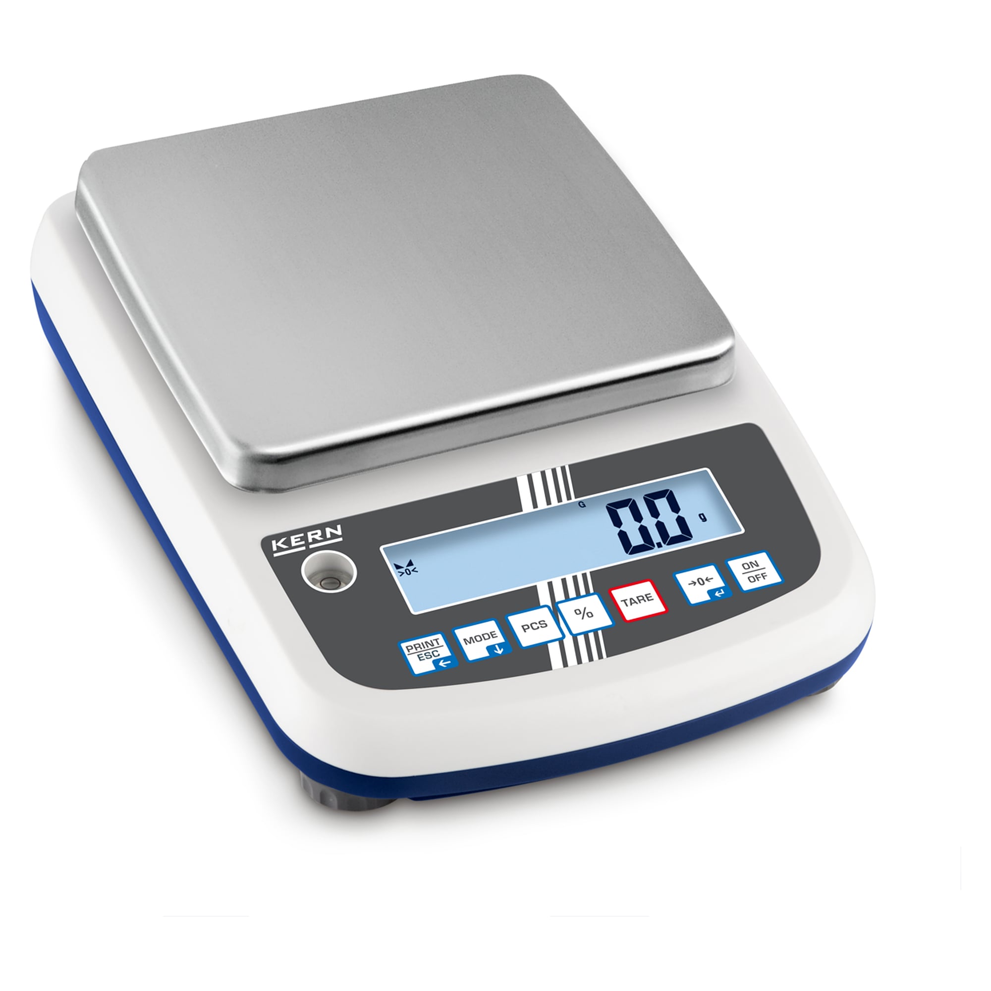 Compact Laboratory Balance 6000 g Readability 0,1 g - KERN PFB 6000-1