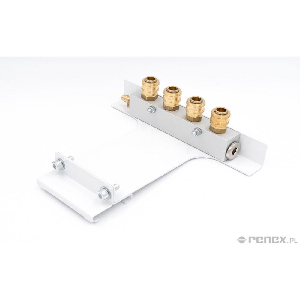 Reeco RF-LP1/2G. 4x1/2" pneumatic rail
