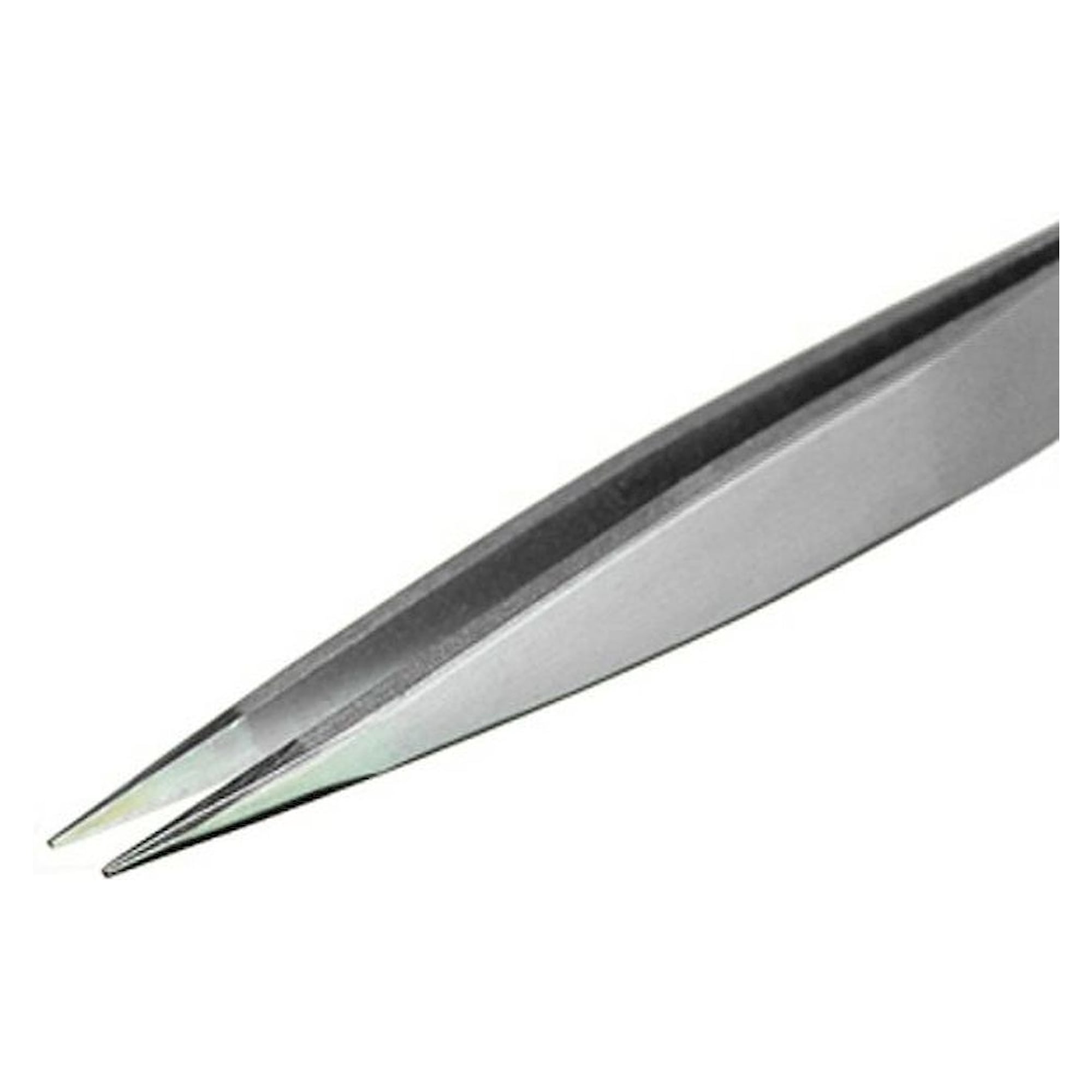 Piergiacomi 00 SA. Pinzette, mit dicken und flachen Spitzen, 120 mm
