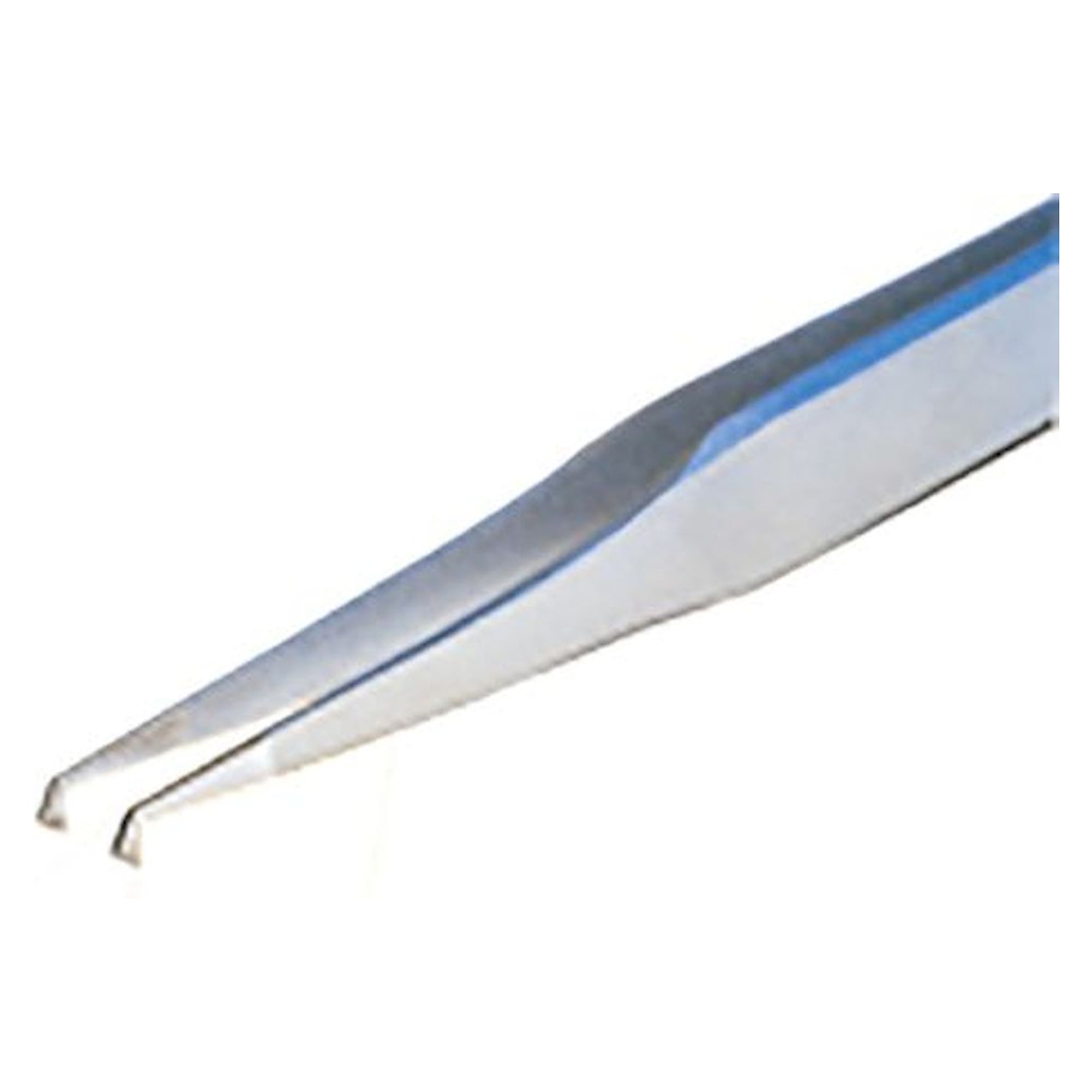 Piergiacomi 103 SA (SMD). Tweezers for chips and SMD components with bent tips, 120 mm