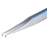 Piergiacomi 103 SA (SMD). Tweezers for chips and SMD components with bent tips, 120 mm