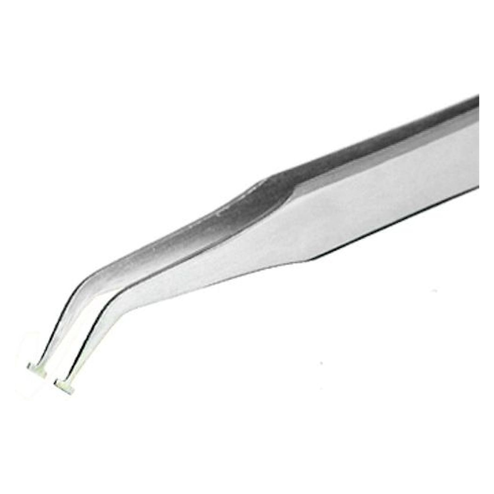 Piergiacomi 105 SA (SMD). Tweezers for SMD components with curved tips, 120 mm