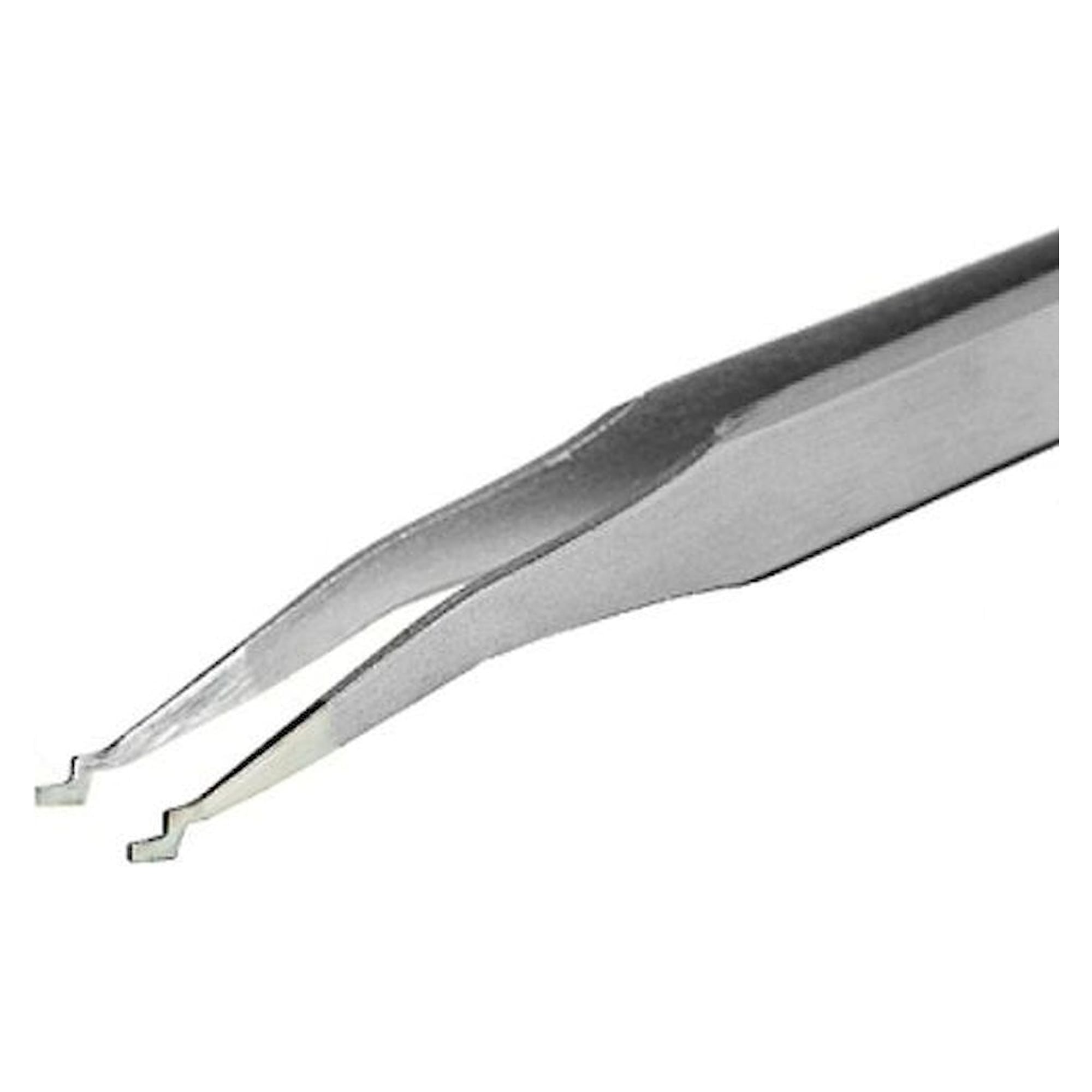 Piergiacomi 110 SA (SMD). Tweezers for SMD components with curved tips, 120 mm