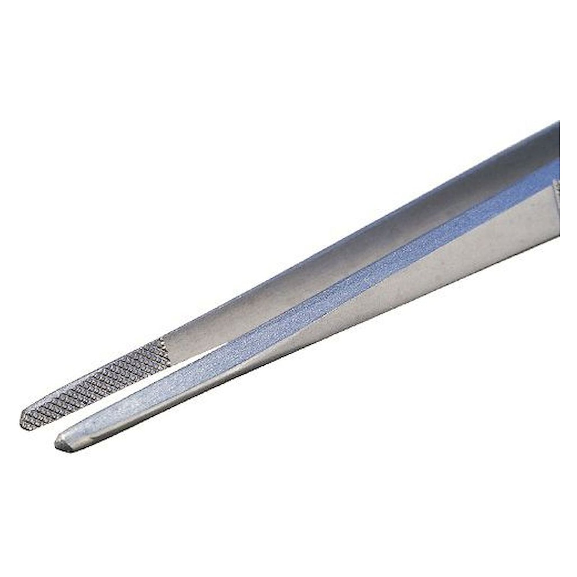 Piergiacomi 233 SA. Tweezers with strong gripping action and tips internally serrated., 160 mm