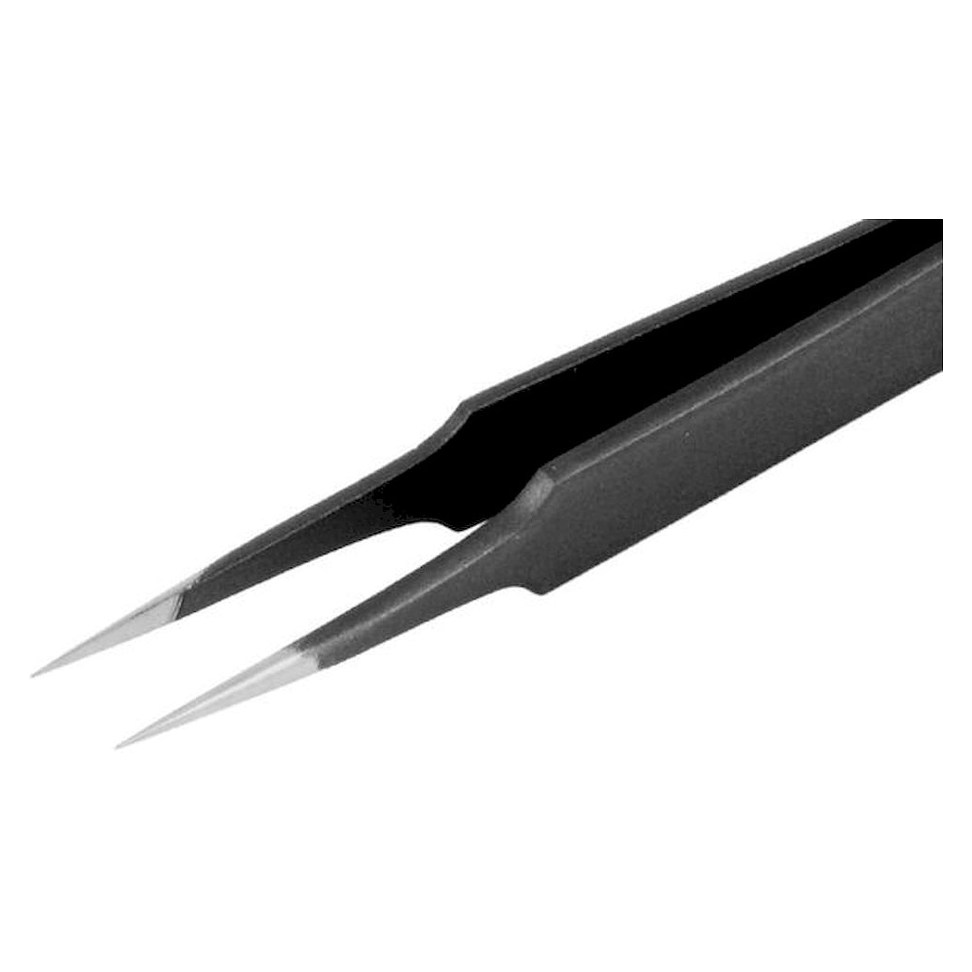 Piergiacomi 5 SA D. ESD Tweezers, with very fine and sharp tips (for SMD application), 110 mm
