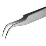 Piergiacomi 7 SA. Tweezers, with fine and curved tips, 120 mm