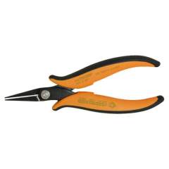 Piergiacomi PN 2007. Snipe nose pliers, flat/serrated, 160 mm