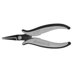 Piergiacomi PN 2007 D. ESD Snipe nose pliers, flat/serrated, 160 mm
