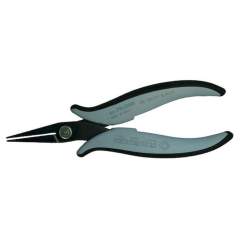 Piergiacomi PN 2008 D. ESD needle-nosed pliers, smooth-/flat, 160 mm