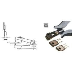 Piergiacomi PN 5050/3 D. ESD shaping pliers, for TO 220 and TO 247, 5.08 mm