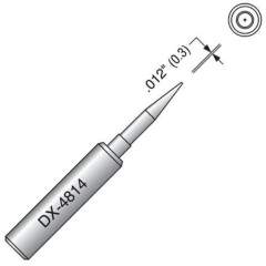 Plato DX-4814. Soldering tip for waveR FE25/MLR21/MLR21FE/MPR30, pointed, D = 0.3 mm