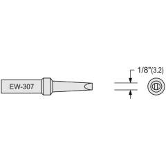 Plato EW-307. Soldering tip EW series, chisel-shaped 3.2x0.8 mm