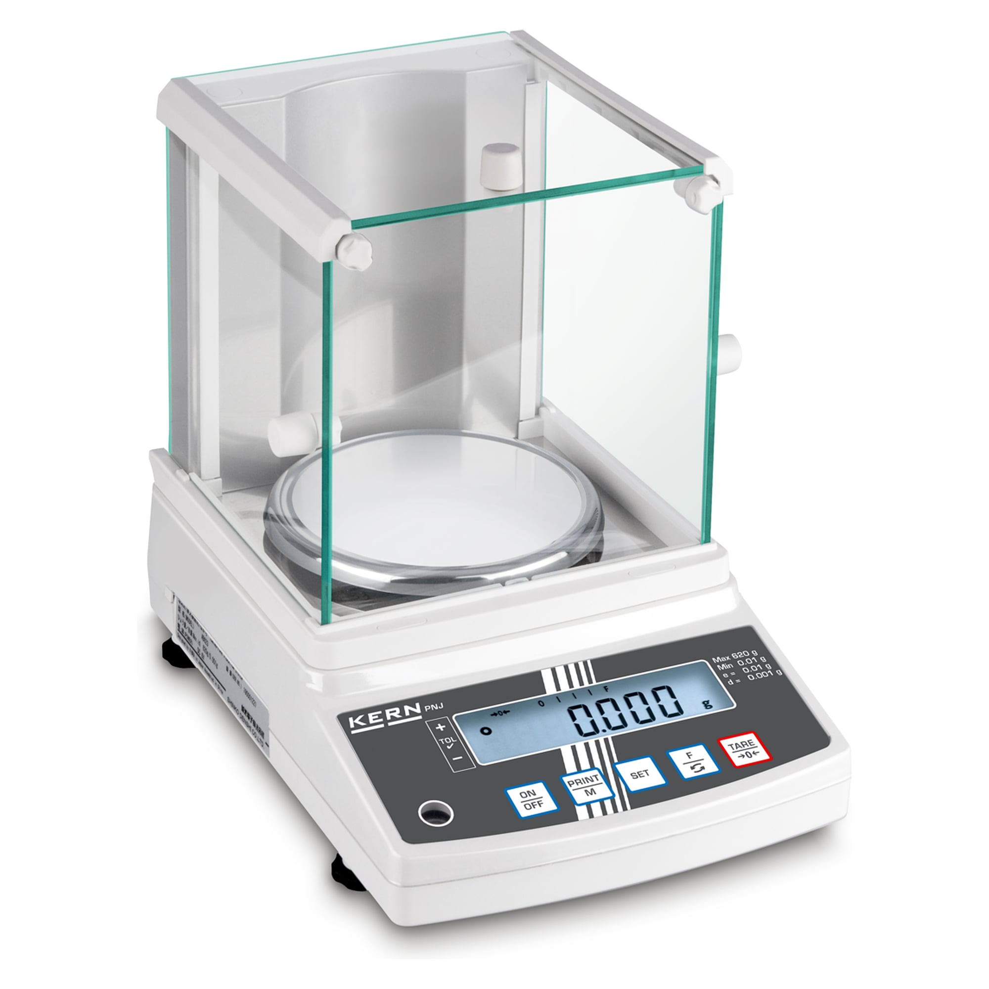 Präzisionswaage 620 g Ablesbarkeit 0,001 g - KERN PNS 600-3