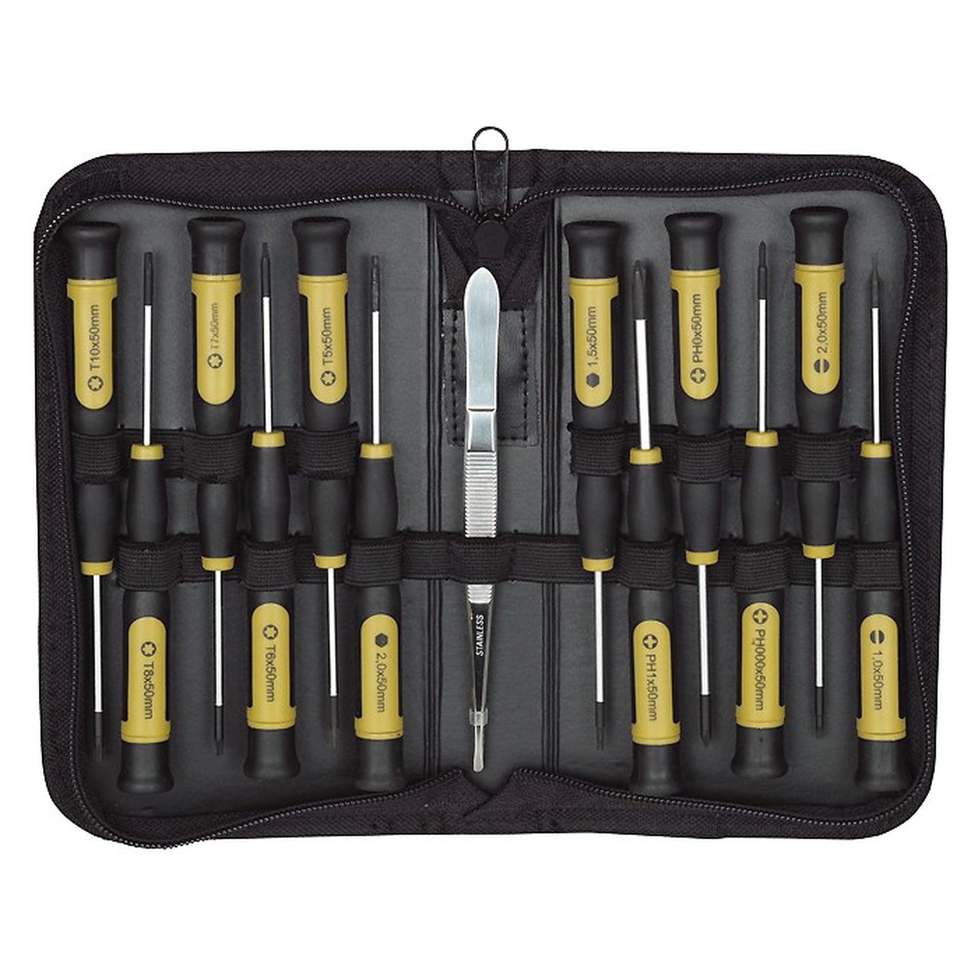 MICRO-DRIVER Schraubendreher-Satz 13-teilig in Tasche - Proxxon 22720