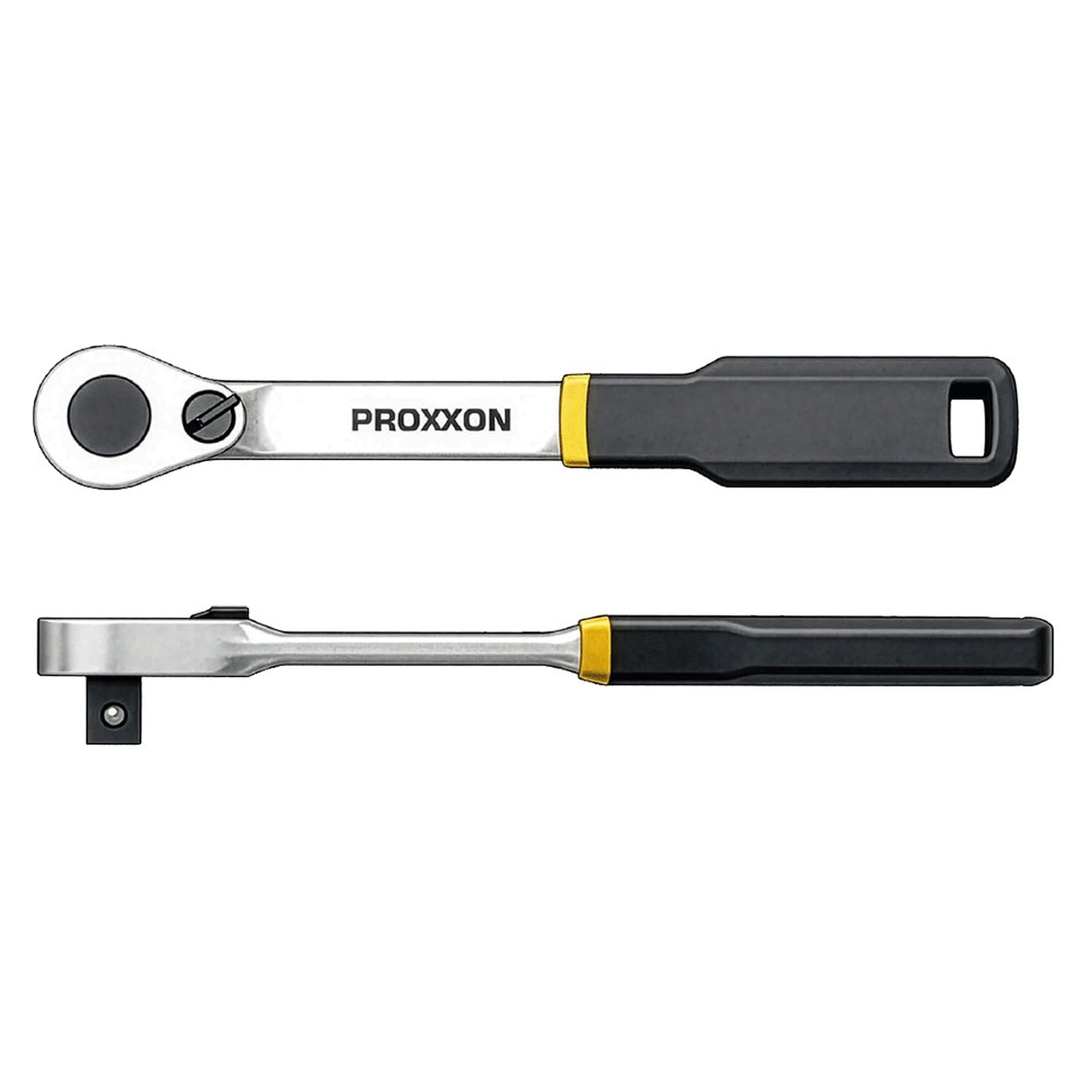 SlimLine-Ratsche 1/2" mit 90 Zähnen, flacher Kopf - Proxxon 23195