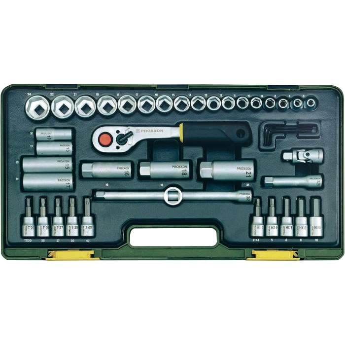 Buy Proxxon 23282 Compact set, 3/8" (47-piece): Tools
