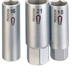 Proxxon 23392. 1/2" Zündkerzeneinsatz mit Magnet, 16 mm