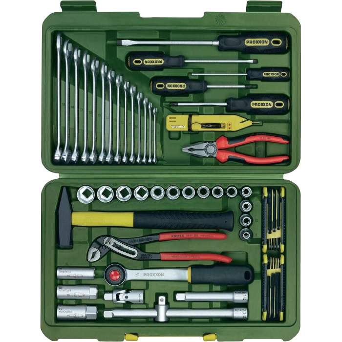 Proxxon Industrial 23650 KFZ Werkzeugset im Koffer 43teilig – Conrad  Electronic Schweiz
