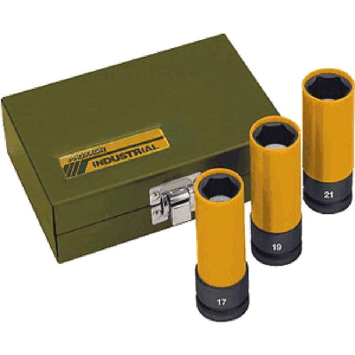 Buy Proxxon 23938 Impact sockets 1/2", 85 mm (3-piece - 17, 19, 21...