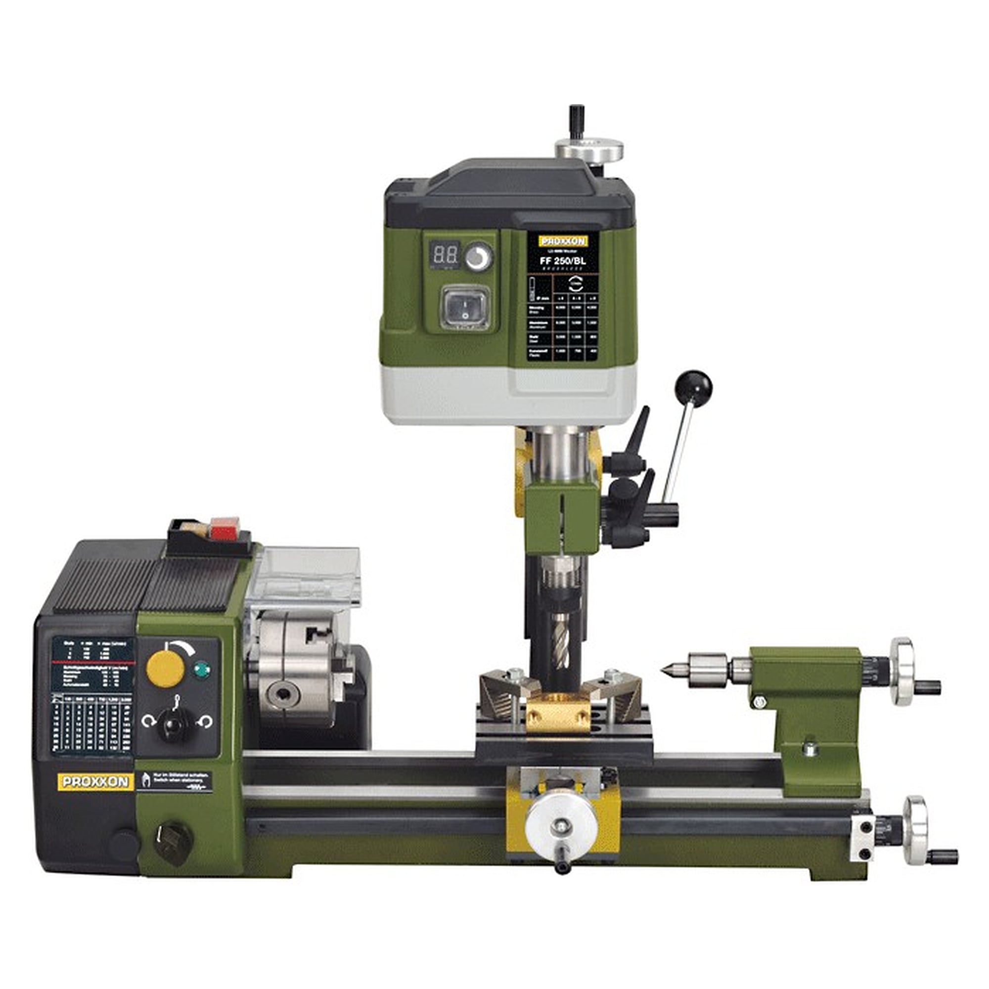 Bohr- und Fräseinrichtung PF 250/BL 250W brushless - Proxxon 24112