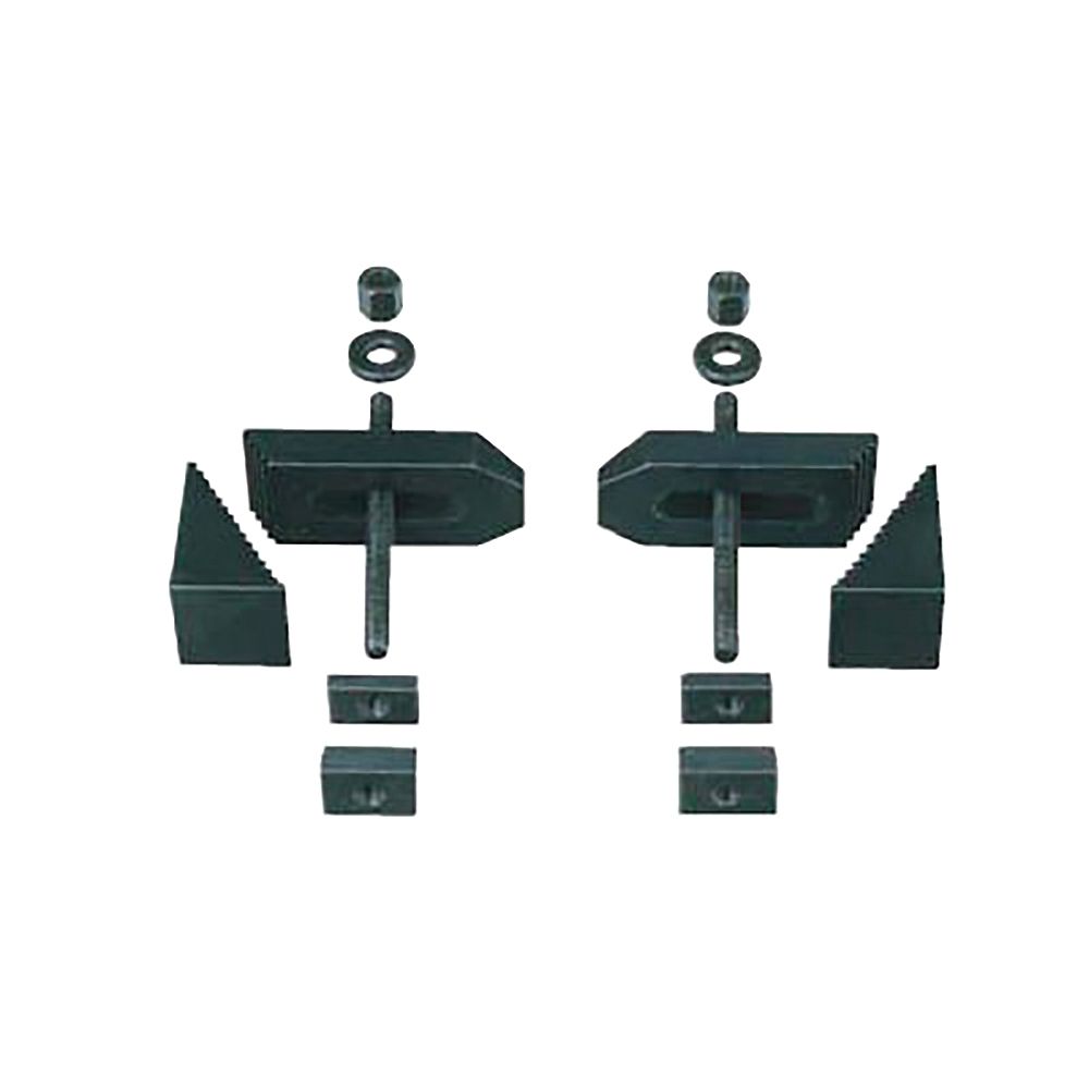 Proxxon 24257. Stufen-Spannpratzen (gefräst), 2 Stück