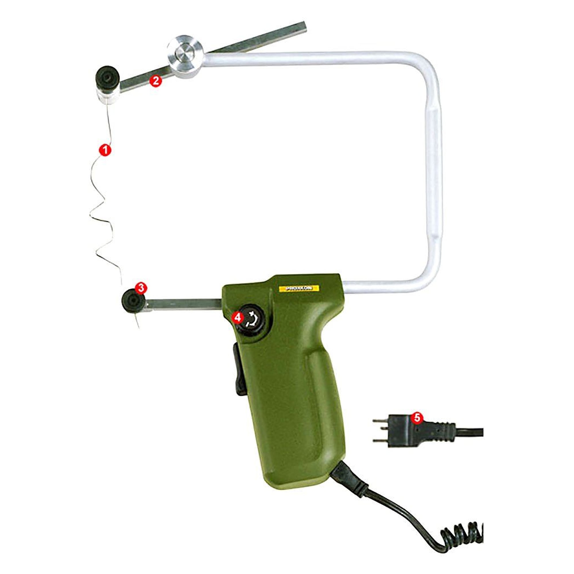 Heißdraht-Schneidegerät THERMOCUT 12/E 60W für Styropor - Proxxon 27082