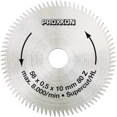 Proxxon 28014. Kreissägeblatt " Super-Cut", 58 mm (80 Zähne)