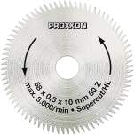 Proxxon 28014. Kreissägeblatt " Super-Cut", 58 mm (80 Zähne)