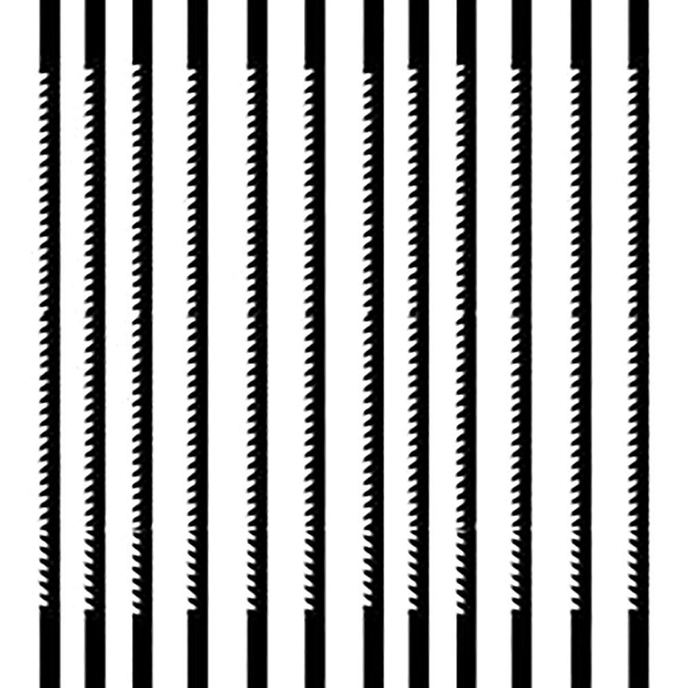 Proxxon 28117. Super-Cut-Laubsägeblatt für Holz, normal verzahnt, (No. 5: 17 Zähne auf 25 mm), 12 Stück