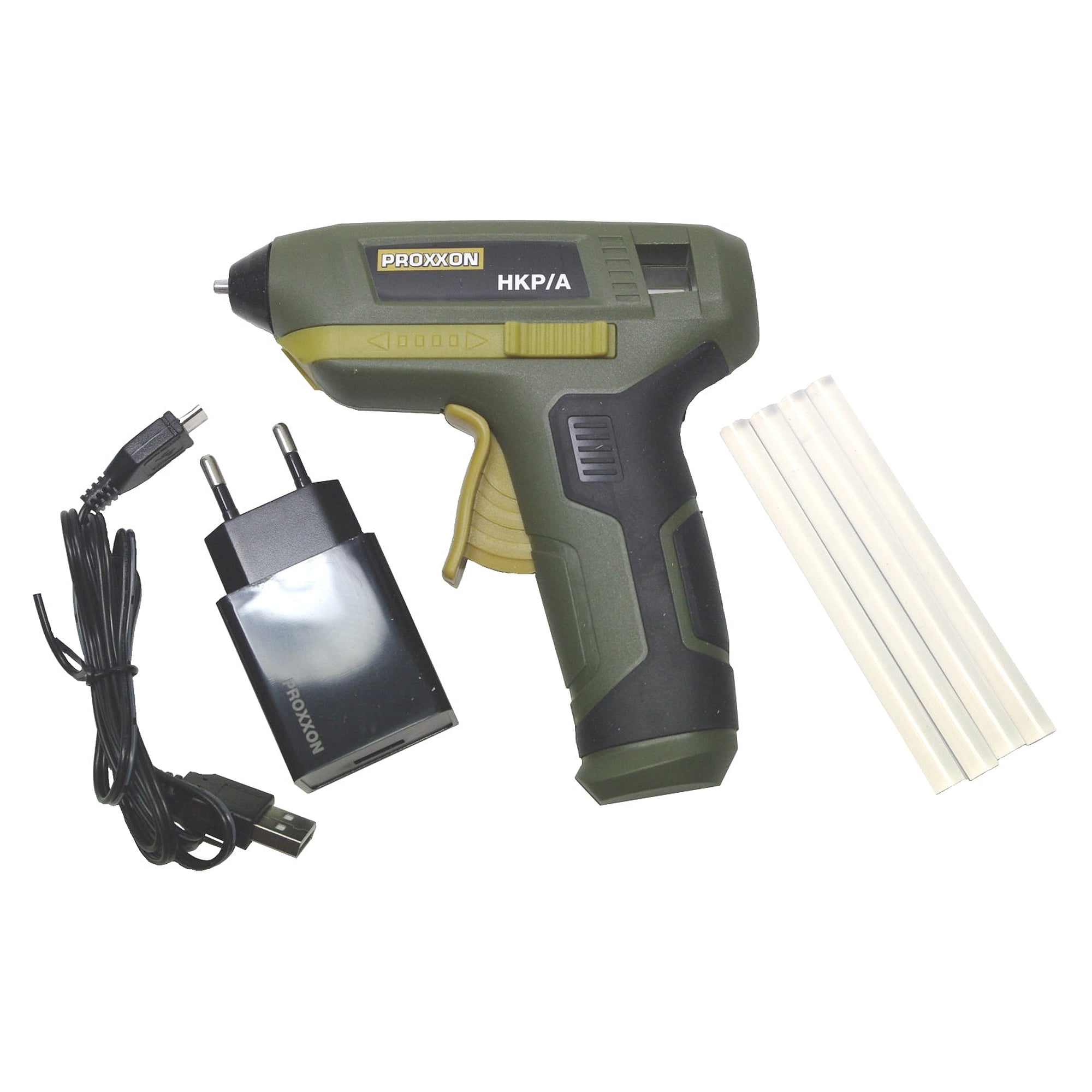 Akku-Heißklebepistole HKP/A 3,6V für 7-mm-Sticks - Proxxon 28190