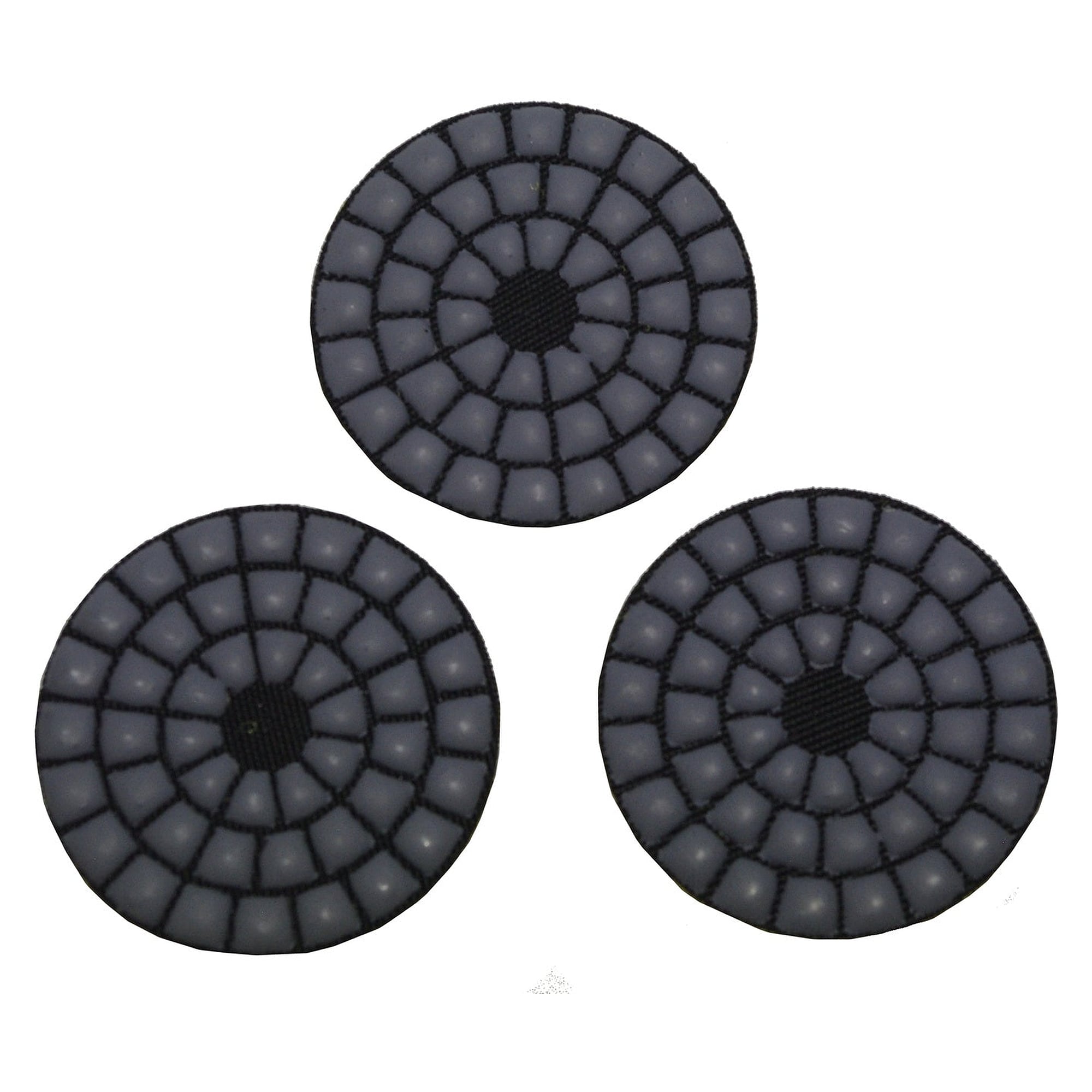 Diamant Schleif- und Polierpads Ø 50 mm Korn 100 3 Stück - Proxxon 28657
