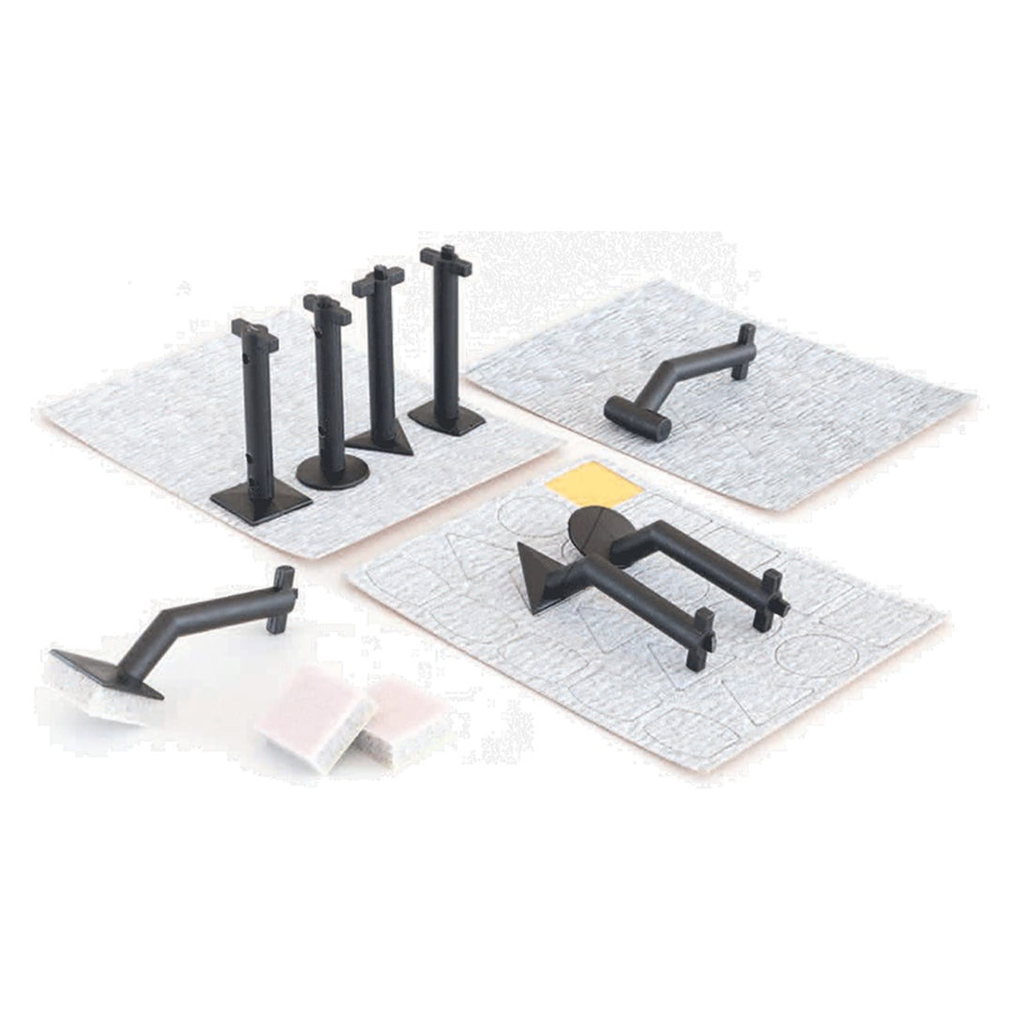 Flexible Sanding Pads for Pen Sander coarse 2 sheets - Proxxon 28823