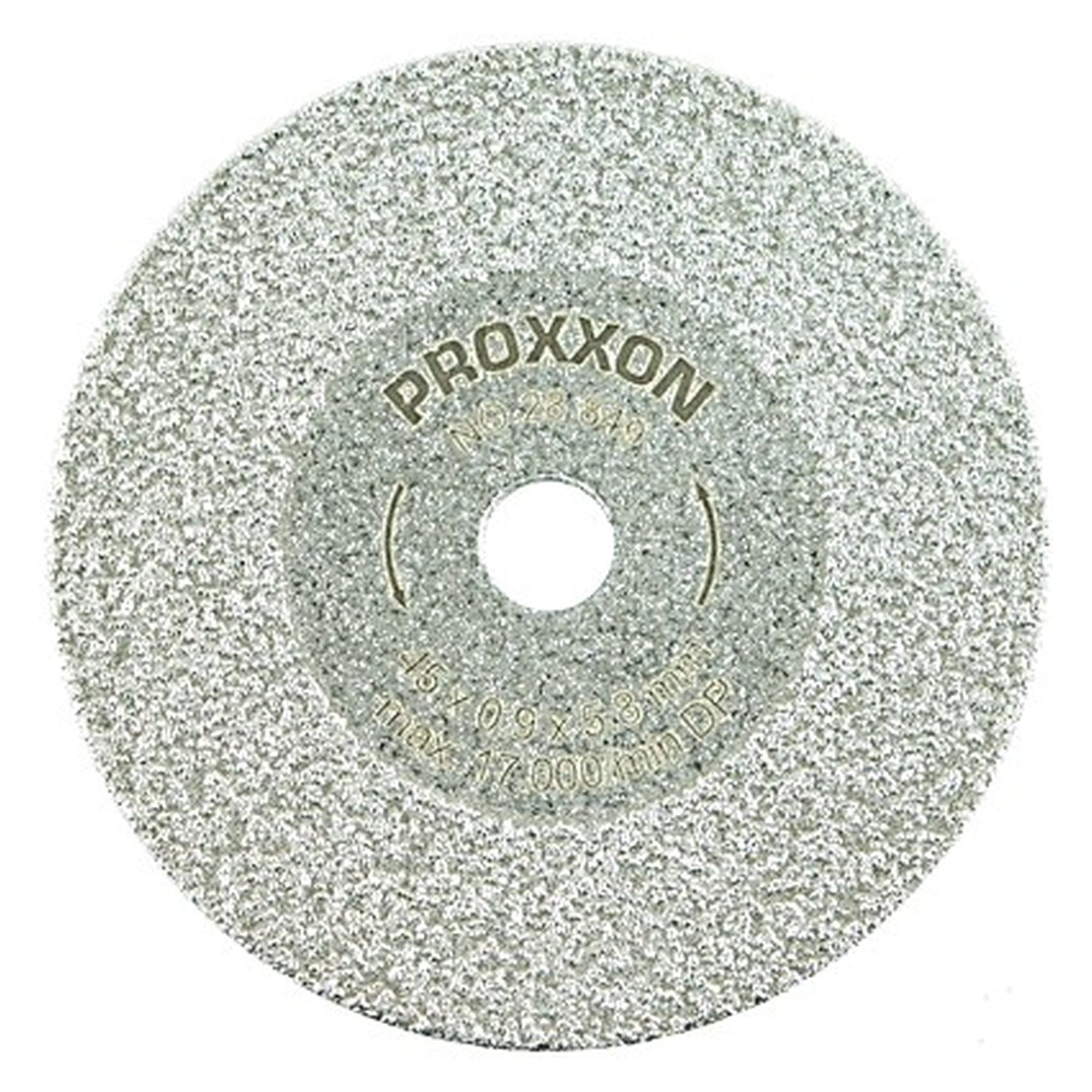 Trennscheibe UNI Cut 45 diamantiert Ø 45 mm, 0,9 mm, mit Träger - Proxxon 28849