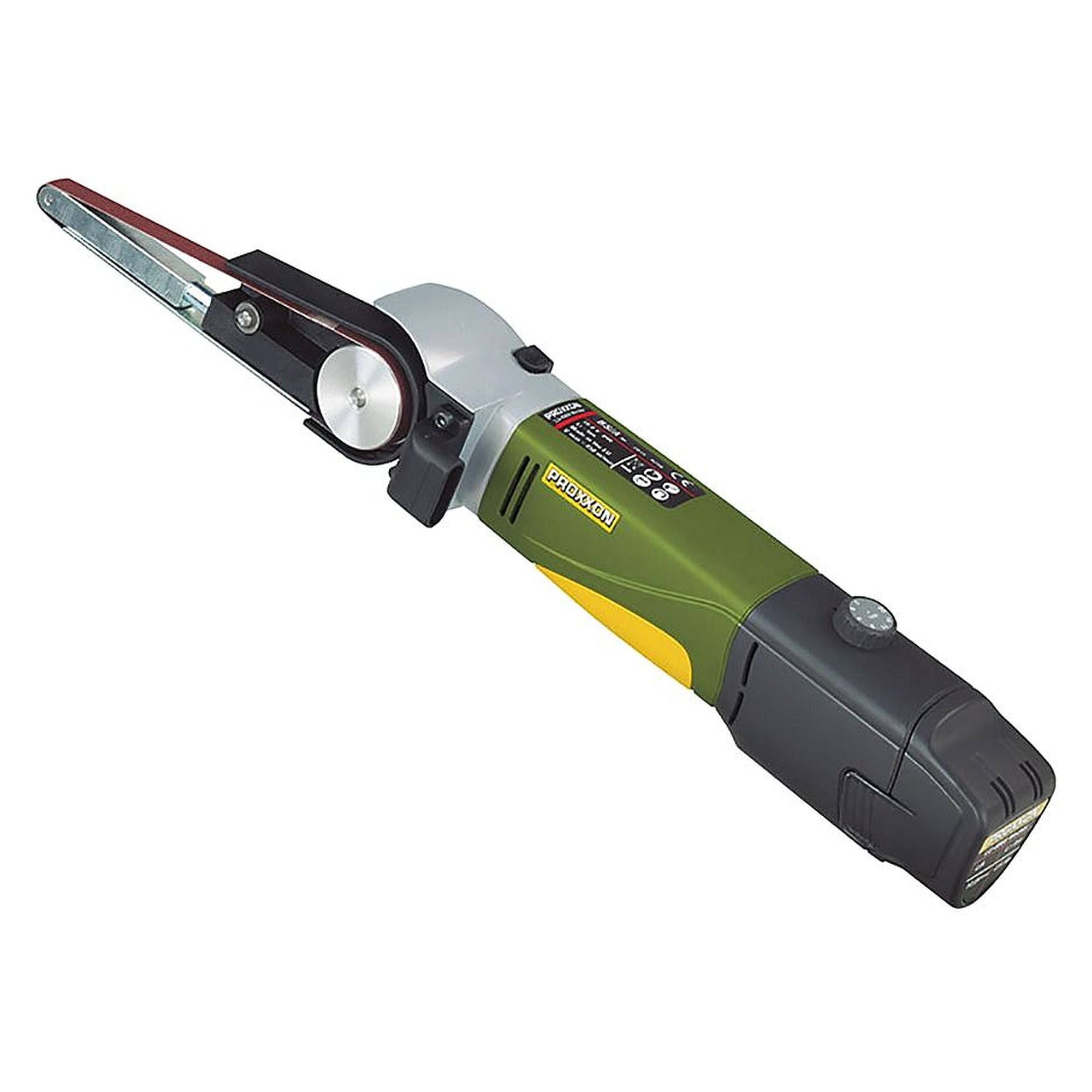 Akku-Bandschleifer BS/A 10,8 V mit 60°-Schleifarm im Koffer - Proxxon 29810