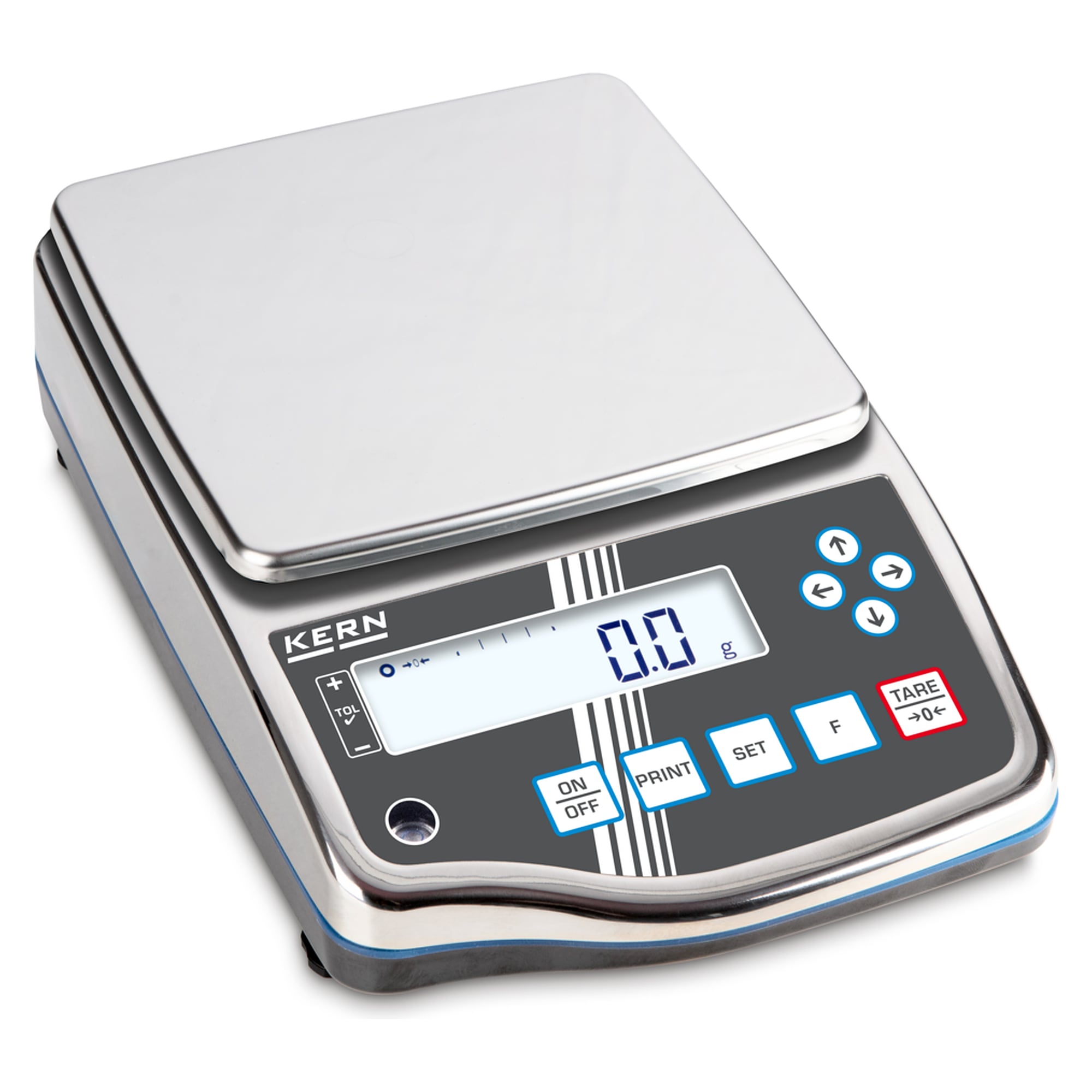 Präzisionswaage 8200 g Ablesbarkeit 0,1 g - KERN PWS 8000-1