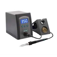 Quick 969B+. Digitale LED Industrie-Handlötstation 70W, 230V, 100°-480°C, kalibrierbar, 3 Festspeicher, ESD