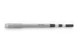 Kartuschenlötspitze für TS8, gerade, kurzer Kegel, meißelförmig stumpf 6 mm breit x 0,9 mm, 5 mm Lot-benetzt - Quick TSS08-6D