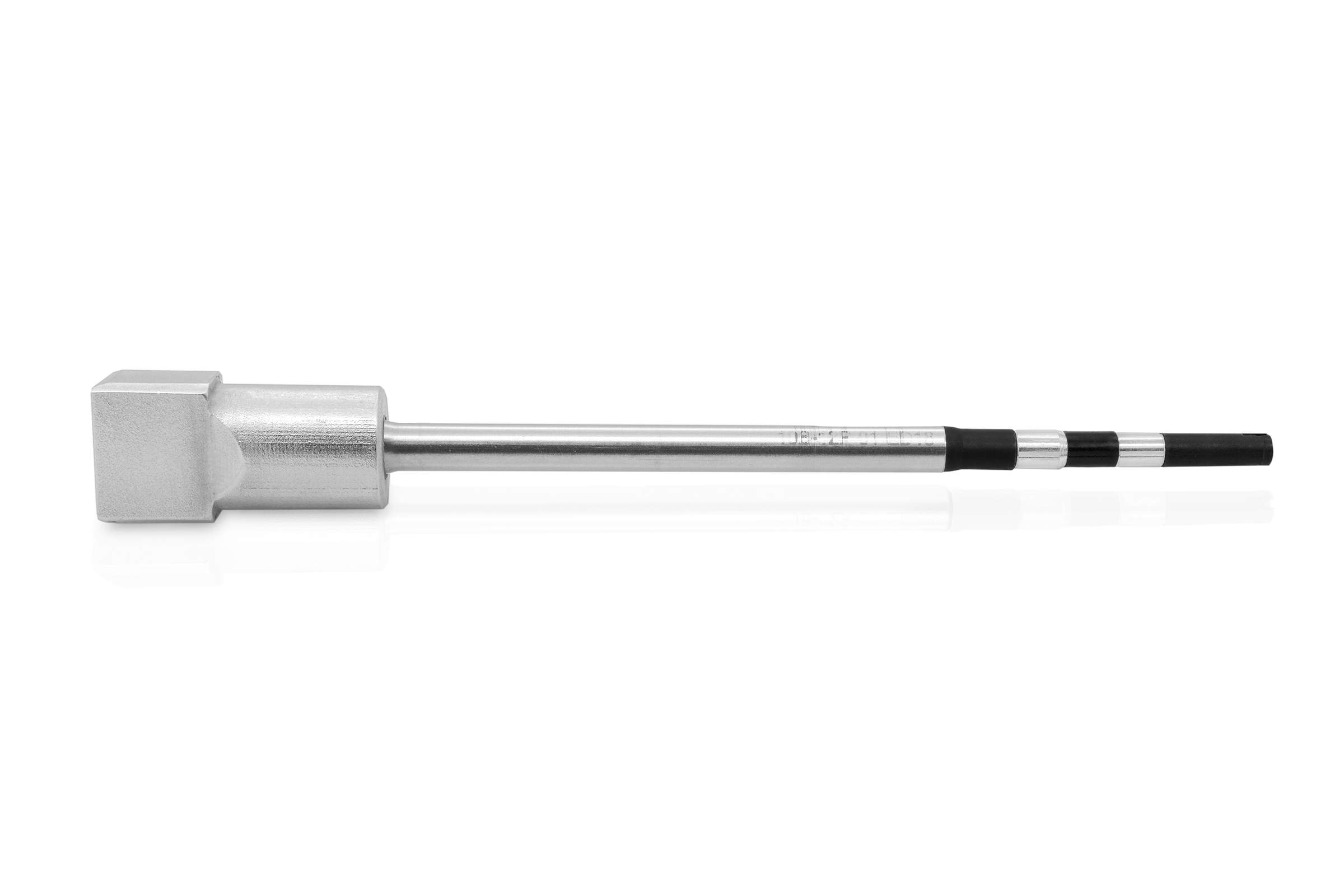 Kartuschen-Lötspitze gerade quaderförmig, 13 mm breit | 8,5 mm stark | 300W-Ausführung | für TS10 Lötstation | mit Kalibrier-Chip - Quick TSS10B-12P-01